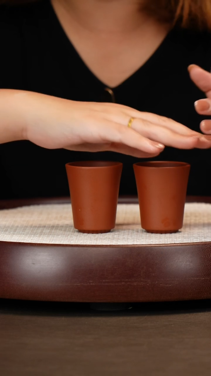 茶壶紫砂紫砂闻香杯一对