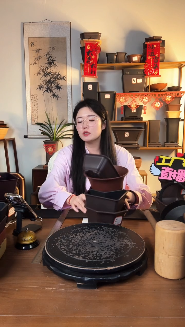 【闪购商品】树脂5只紫檀色组合