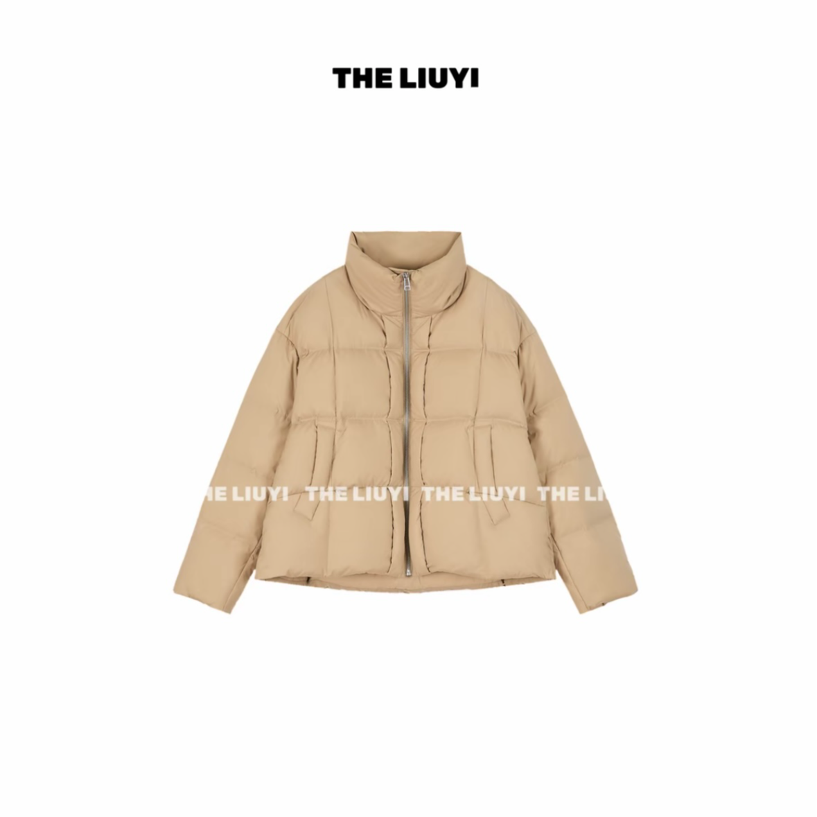 【LIUYI】软欧包~90白鸭绒冬季保暖立领羽绒服59268