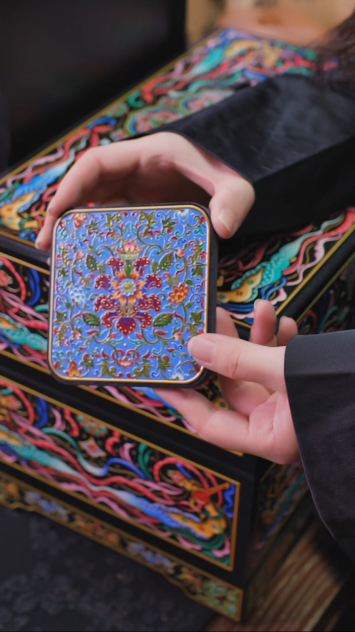 壹藏贰宝繁花杯垫一片