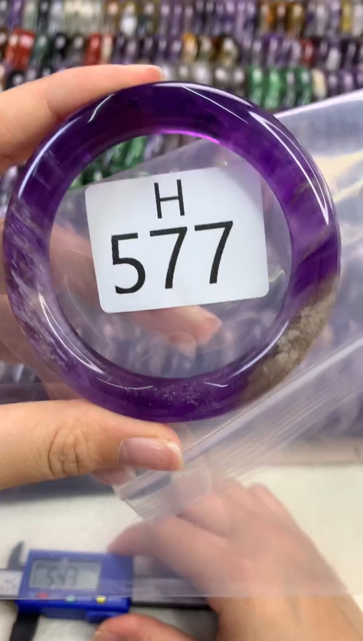 【闪购商品】水晶水晶手镯Q未镶嵌577-55