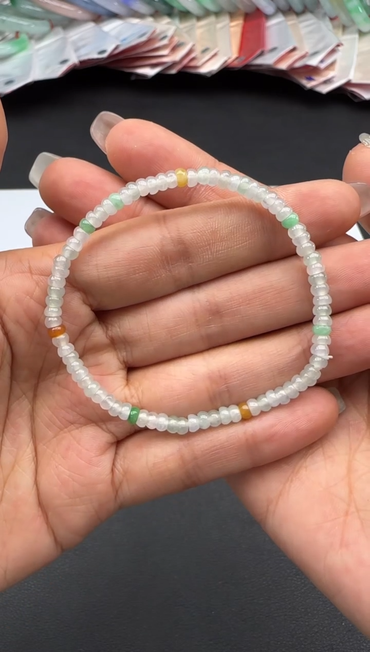 【闪购商品】翡翠手串未镶嵌LY10108-19