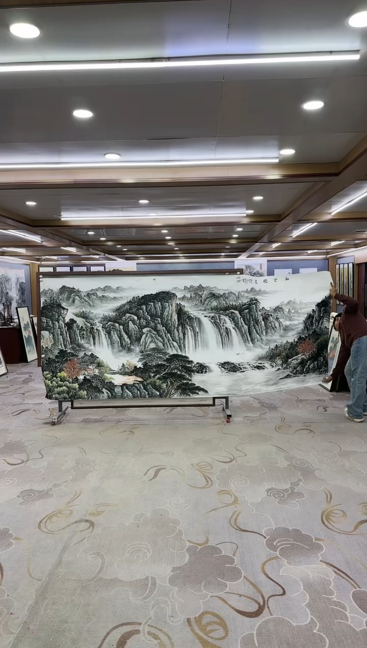 绘画青****司绘画dc邵明义-大丈二-国画