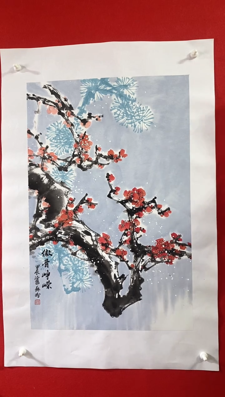 【闪购商品】国画SP539雷苏盼老师作品