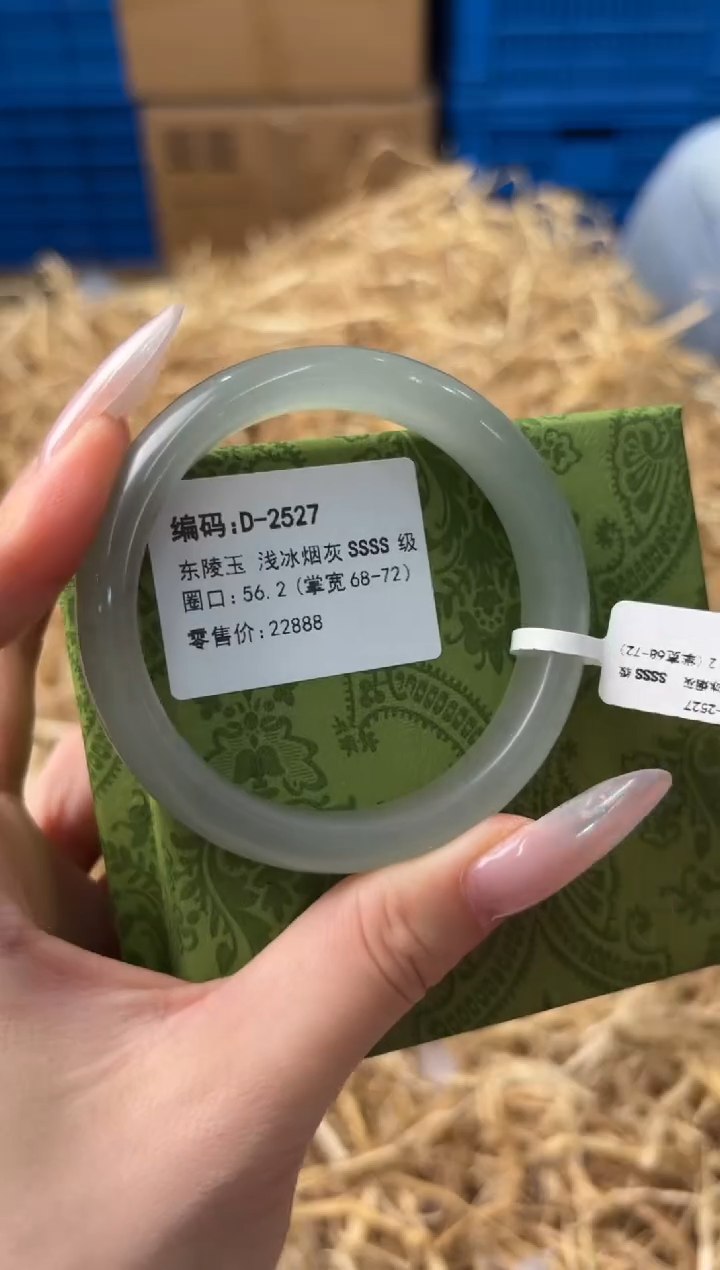未镶嵌手镯石英质玉D-2527