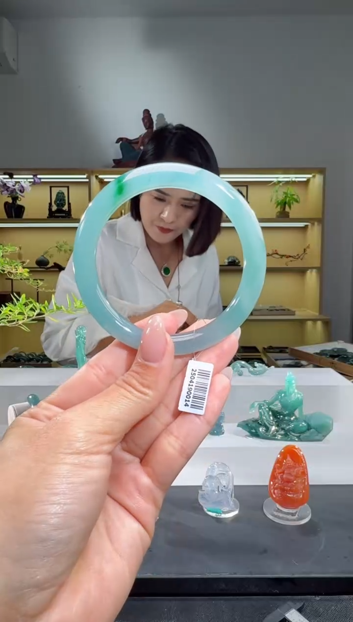 未镶嵌手镯翡翠58.4圈