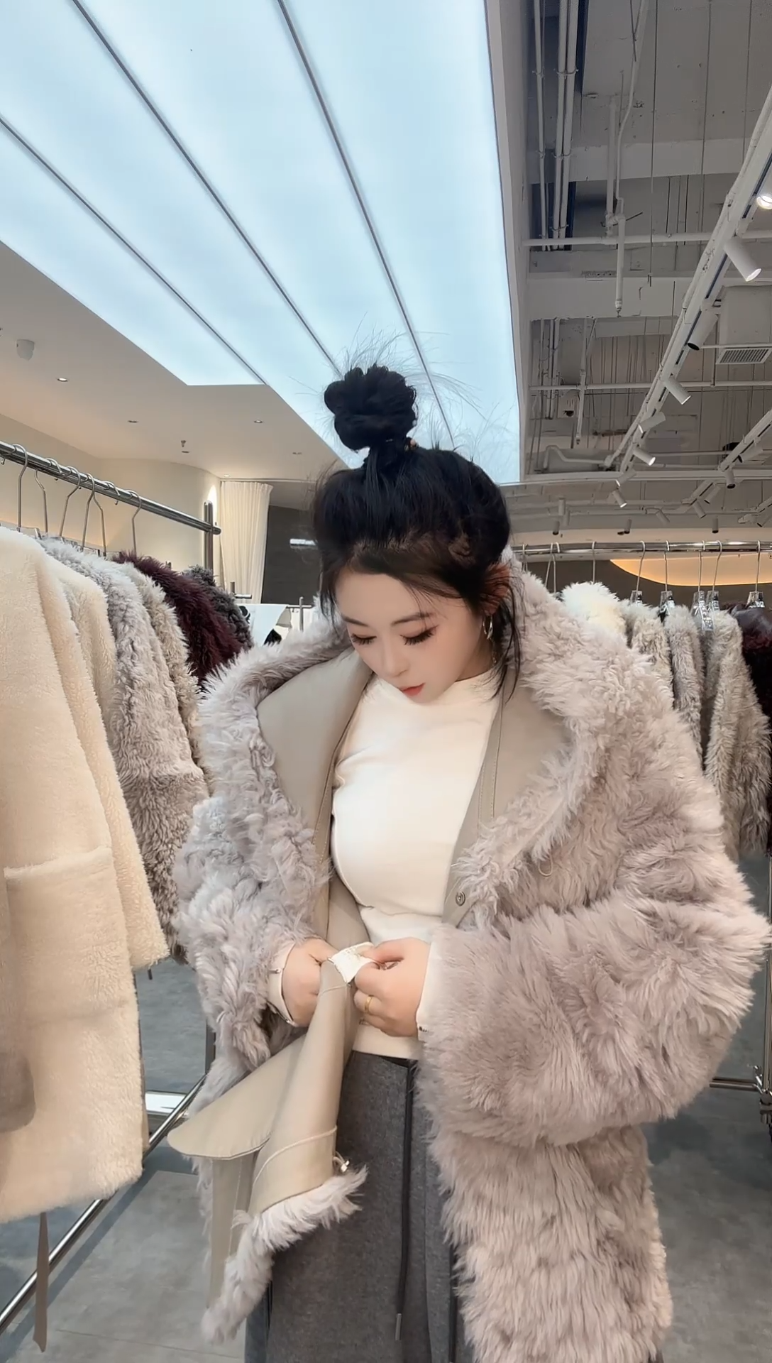 托斯卡纳羊皮羊毛B59812