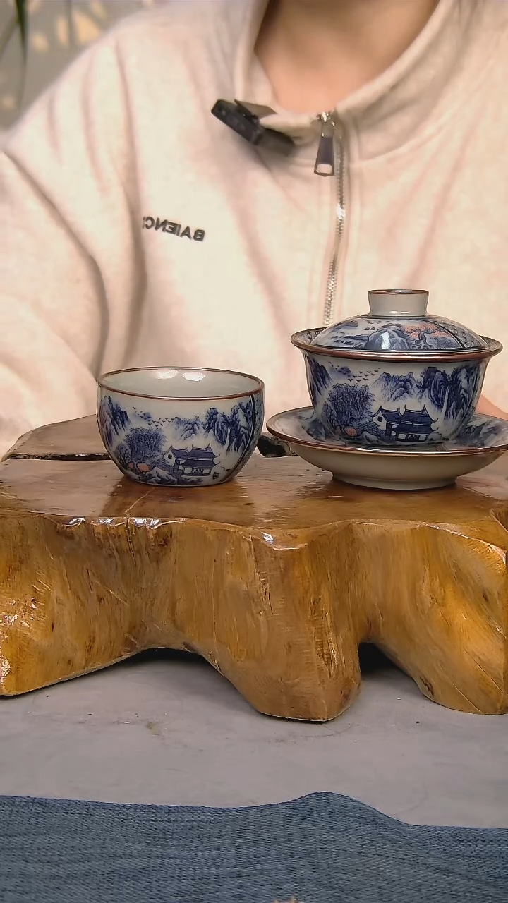 【闪购商品】简装家用款2件套 陶瓷家用茶具系列