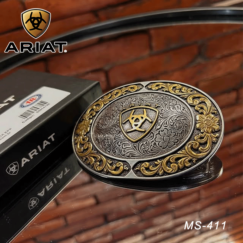 美国进口Ariat西部牛仔巴扣 西部牛仔装饰腰带扣