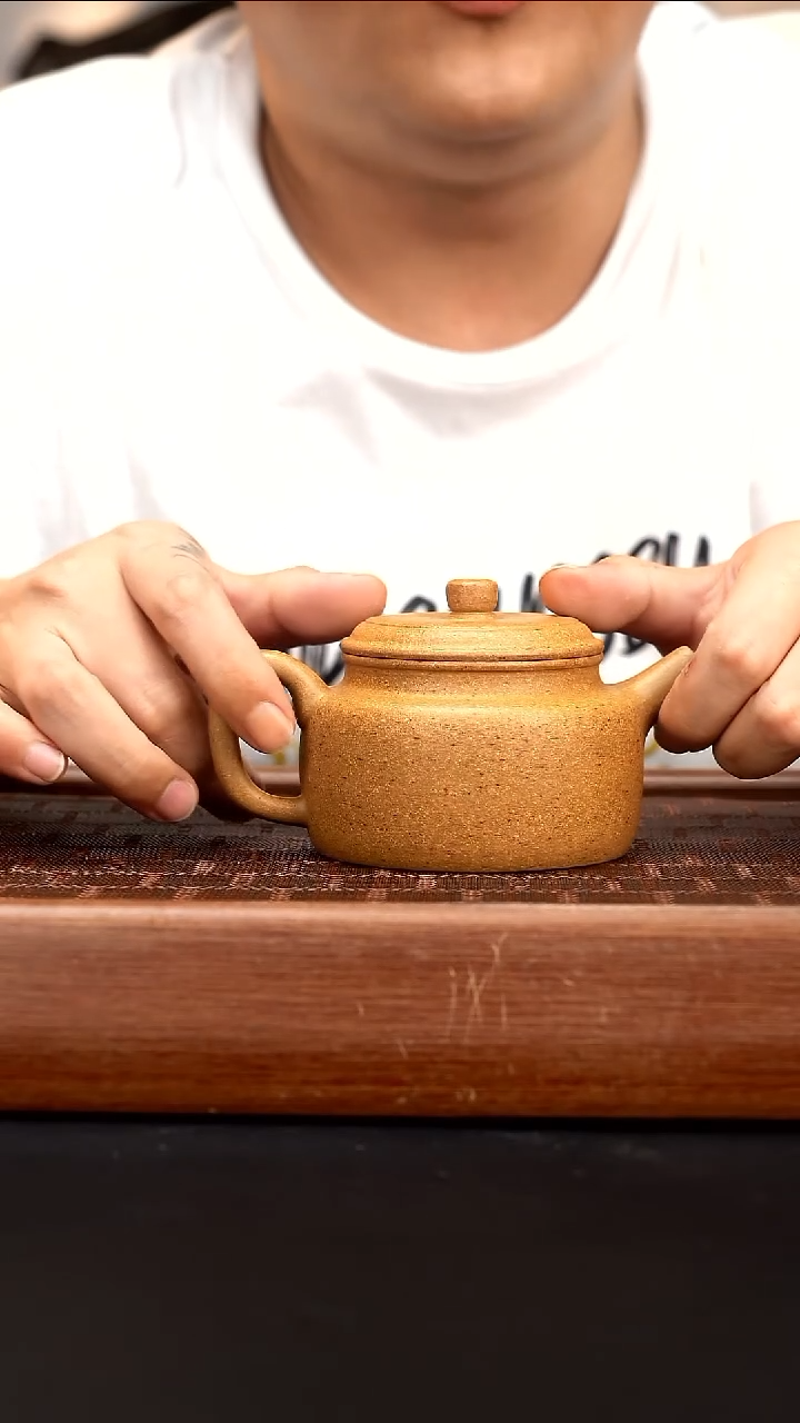 茶壶紫砂CXM黄金段德钟