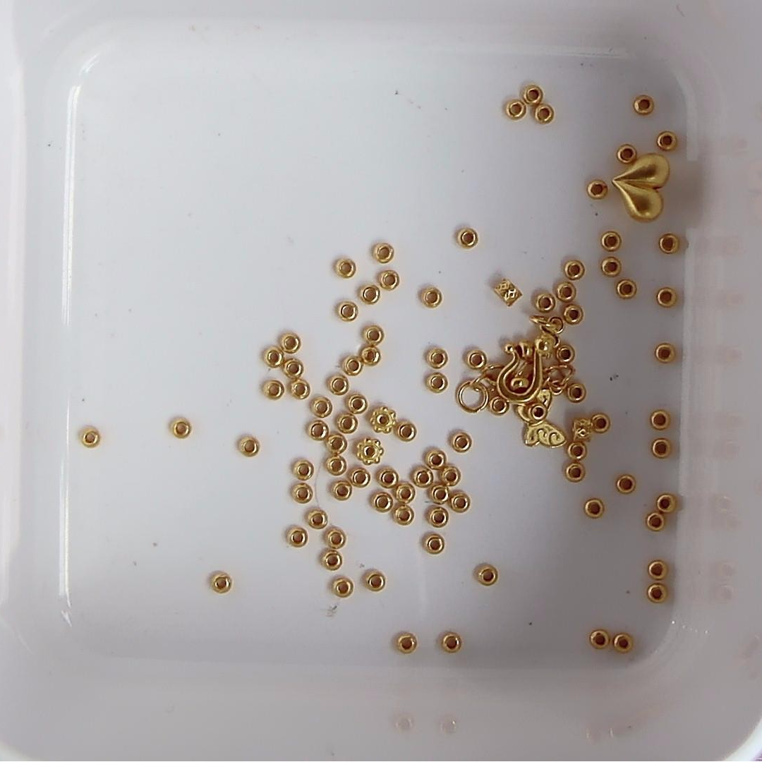 黄金足金小金 豆 