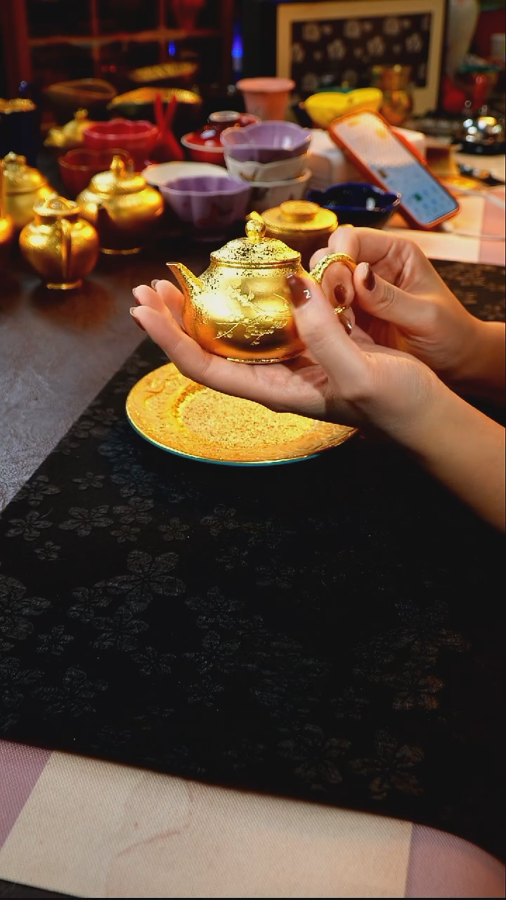 茶杯紫砂【宜景窑系列】金壶 4