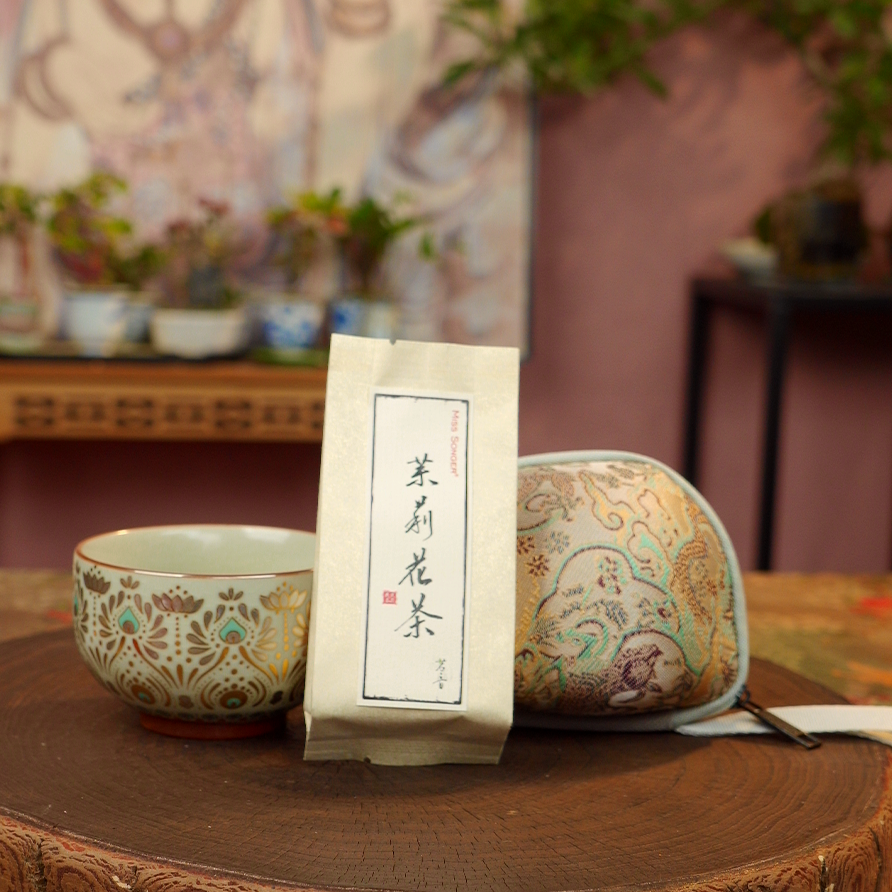 茉莉花茶 绿茶 茉莉花 窨花工艺 围炉煮茶 Y103 U