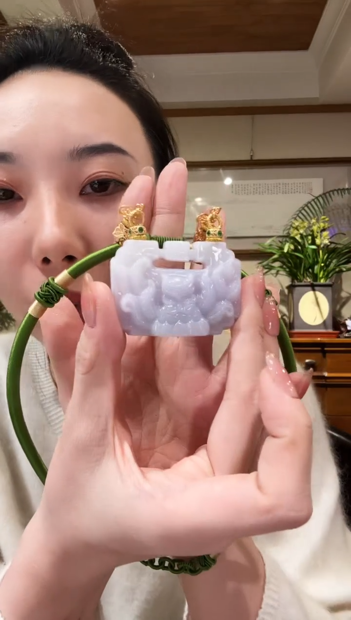 【闪购商品】翡翠颈饰未镶嵌国风