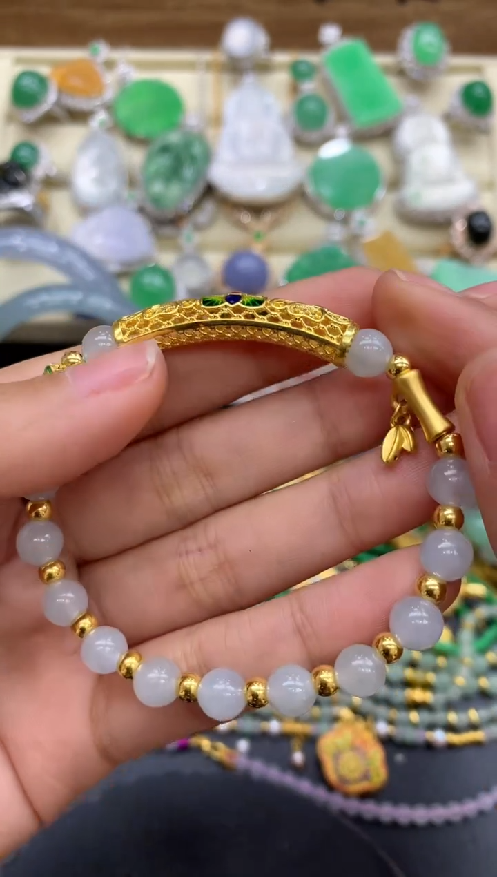 【闪购商品】翡翠手串未镶嵌407-中国好珍宝