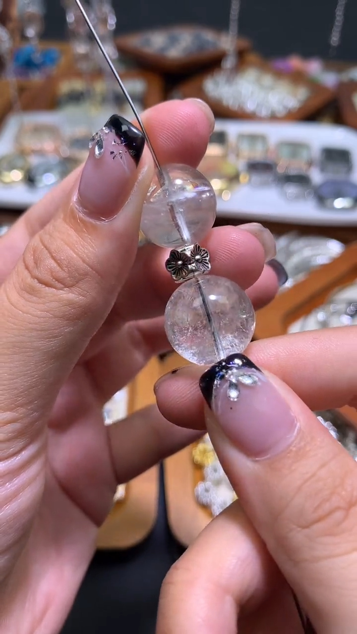 锆石合金小方隔珠5元10个 