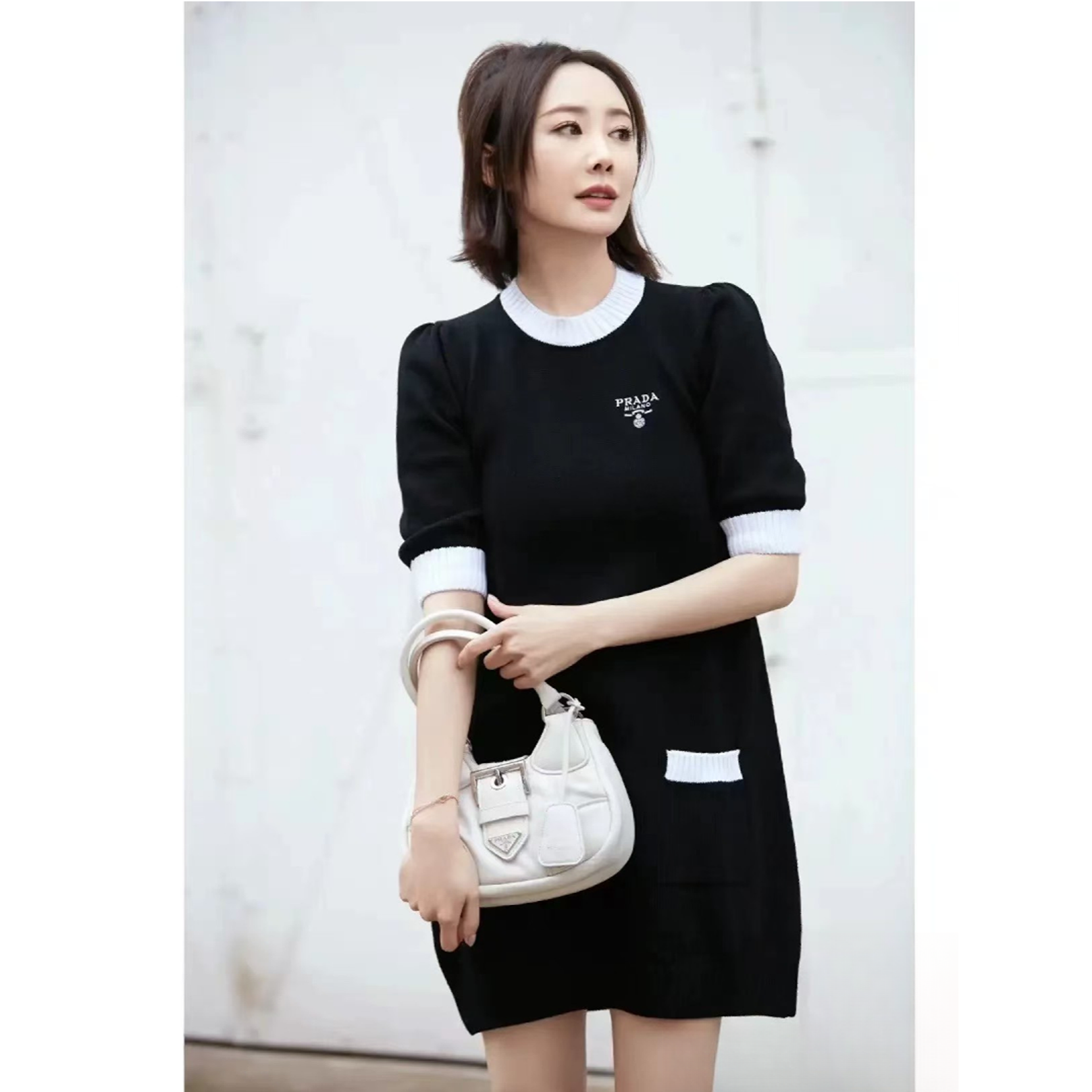 未使用 Prada/普拉达 双双臻选/bb20092/普拉达连衣裙