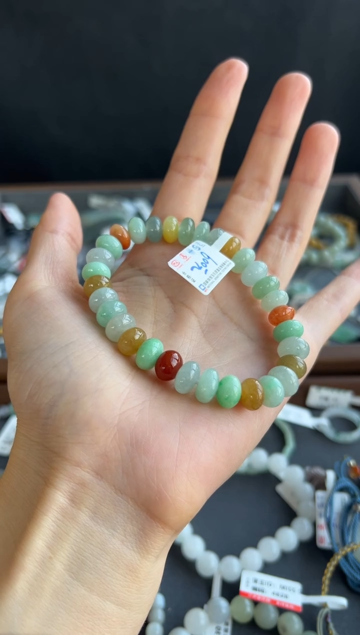 翡翠未镶嵌颈饰5103买断