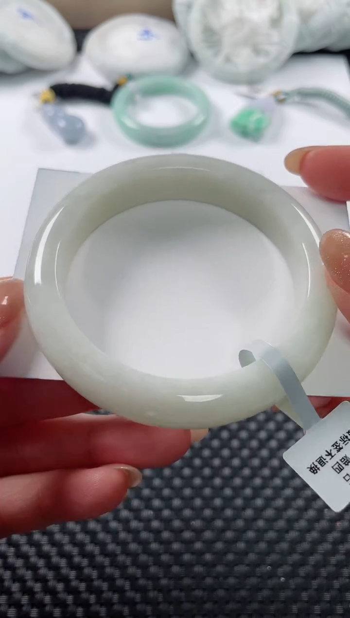 未镶嵌手镯翡翠基地发货H 7602  58+