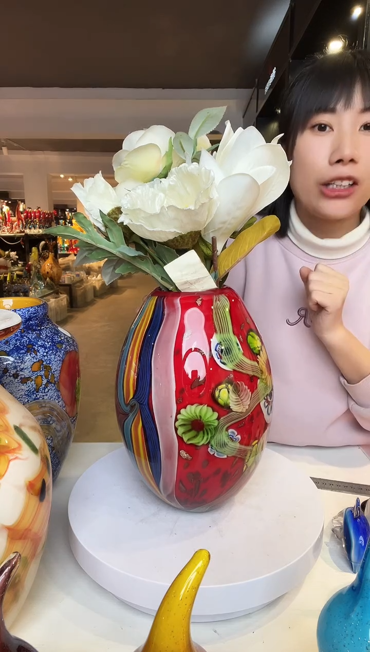 【闪购商品】茶盏琉璃摆件家居摆件