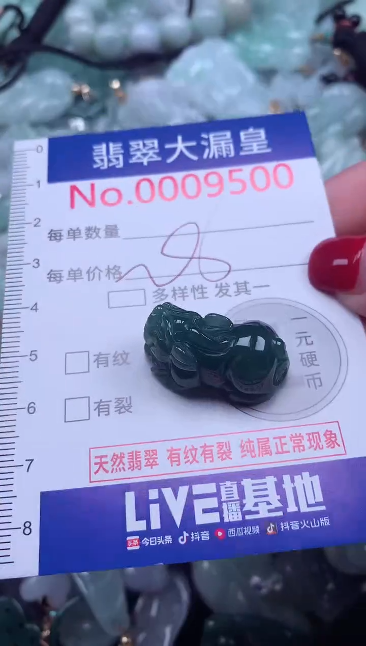 颈饰未镶嵌翡翠9500