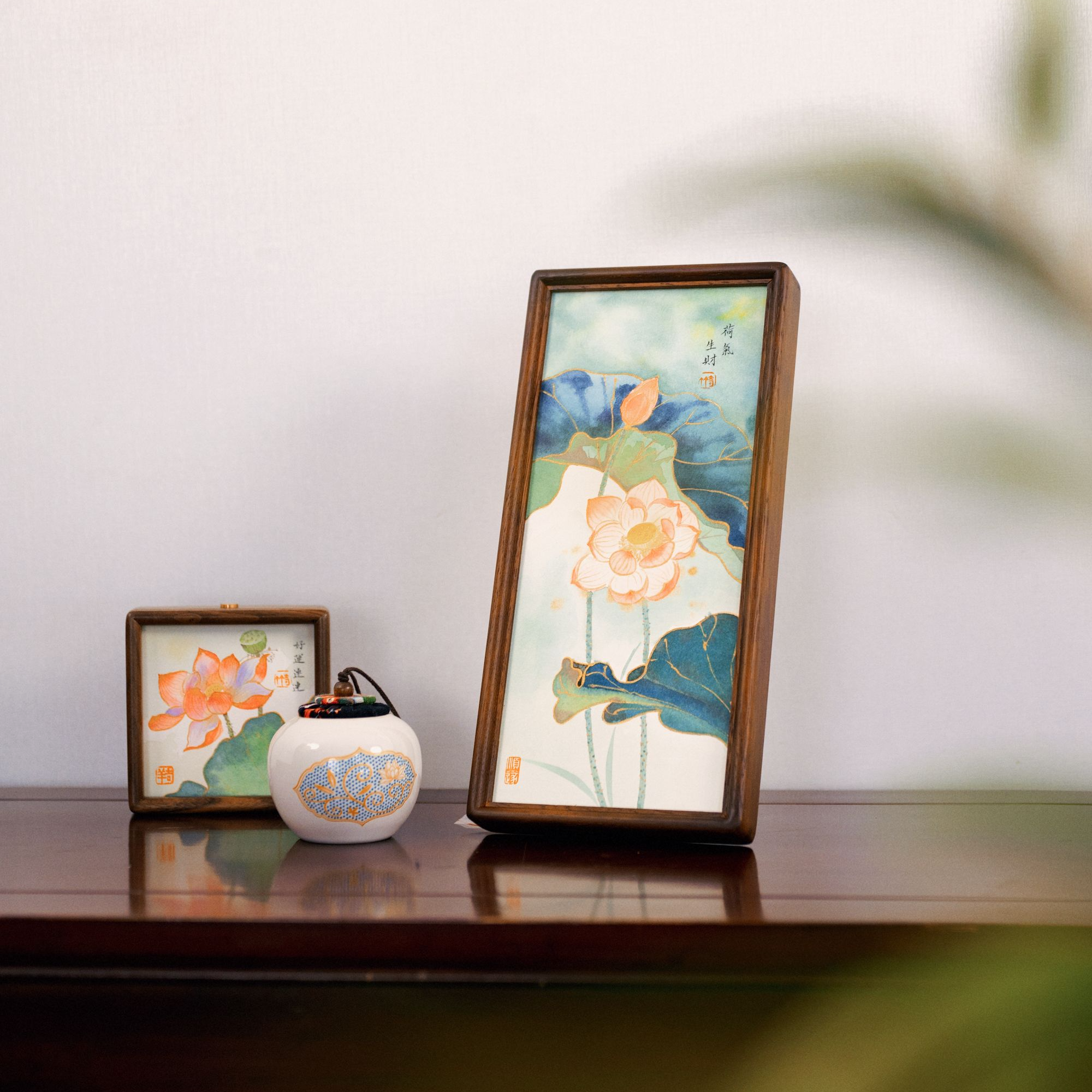 家居祝福装饰画摆台乔迁礼物