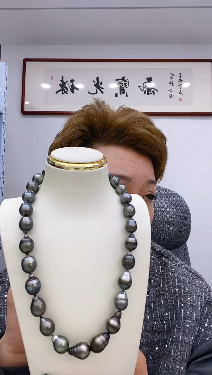 【闪购商品】海水珍珠项链未镶嵌66 10-12mm