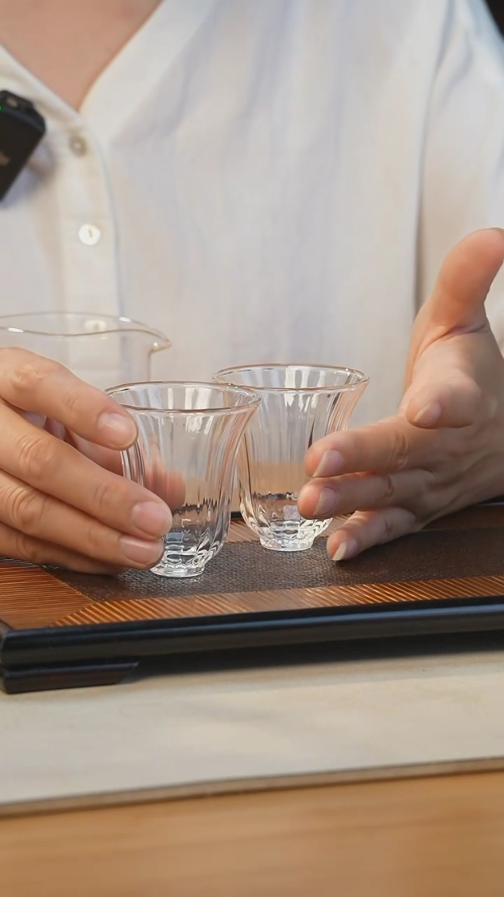 两只高硼硅玻璃主人杯