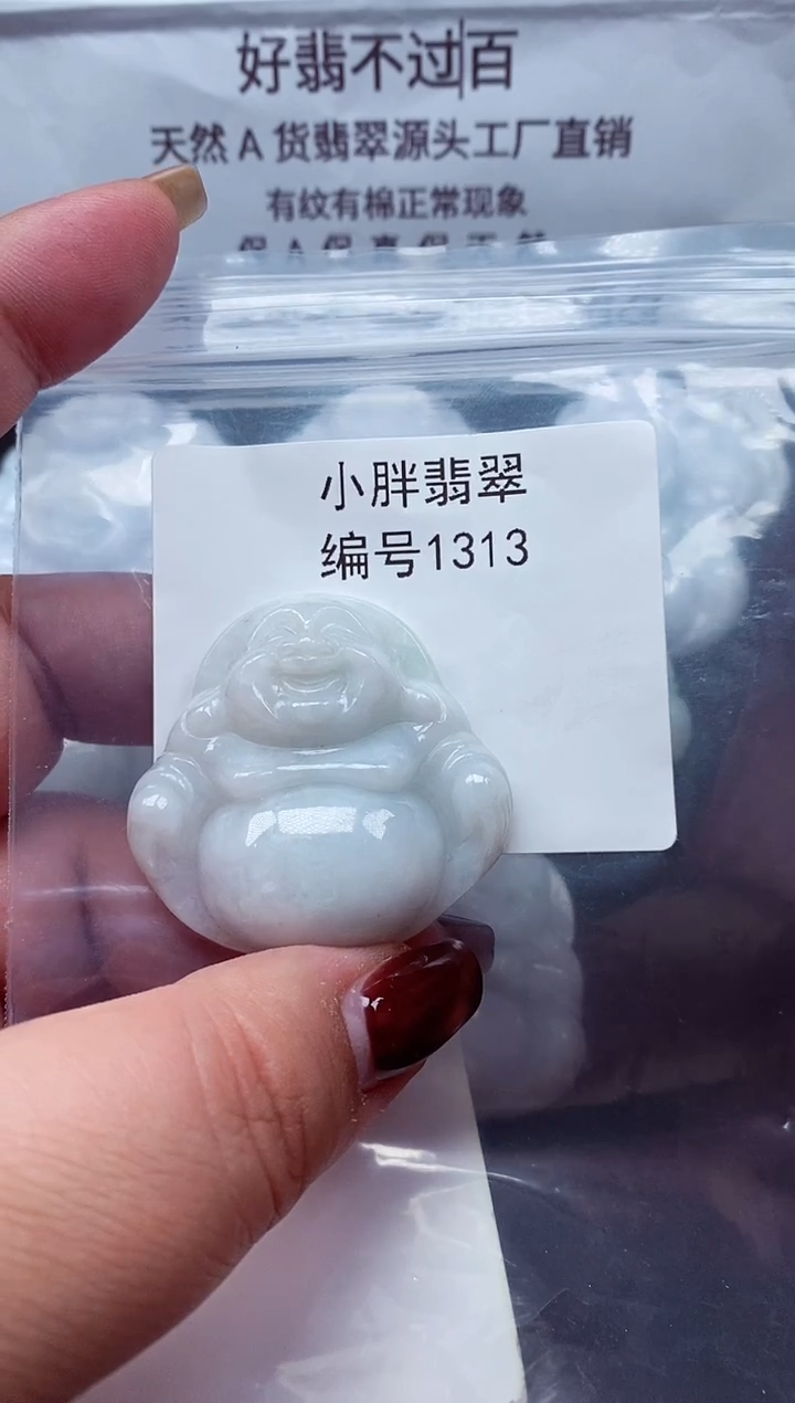 颈饰未镶嵌翡翠缅甸天然A货翡翠1313