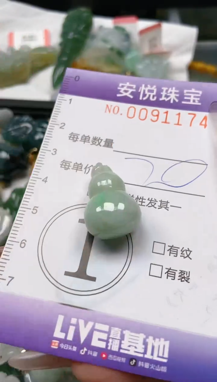 【闪购商品】翡翠颈饰未镶嵌闪购0091174