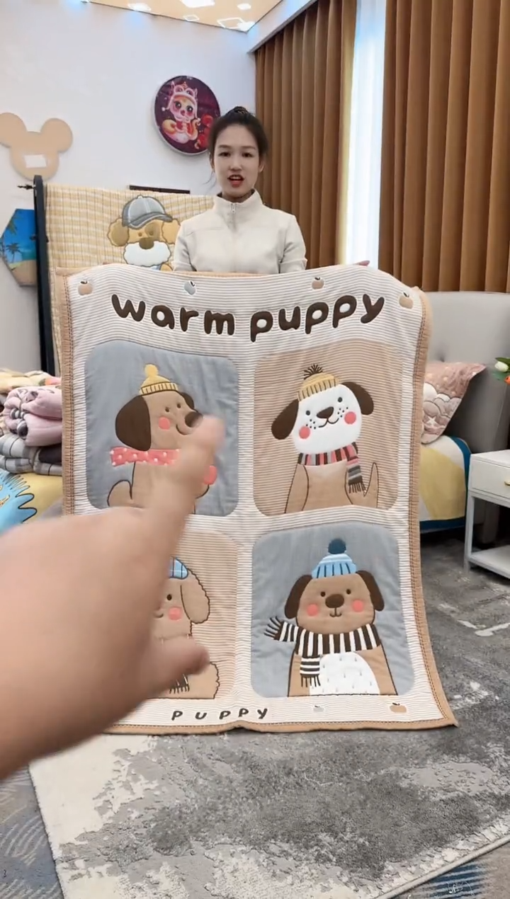 棉羽绒棉萌汪贴贴-120x150