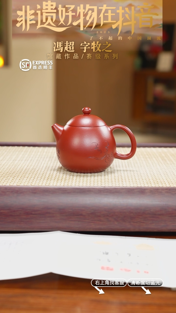 茶壶紫砂9号朱泥【文旦】195CCXX