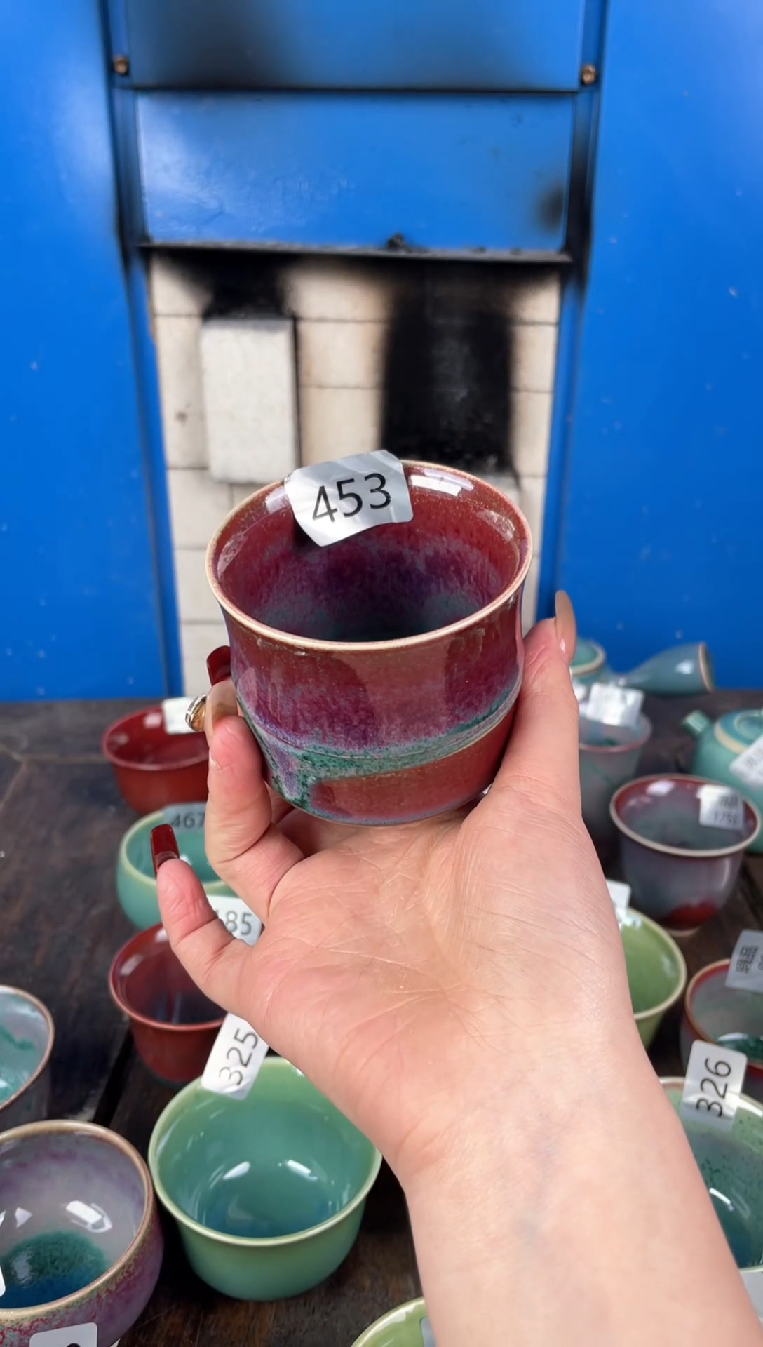【闪购商品】摆件钧瓷窑变精品茶器