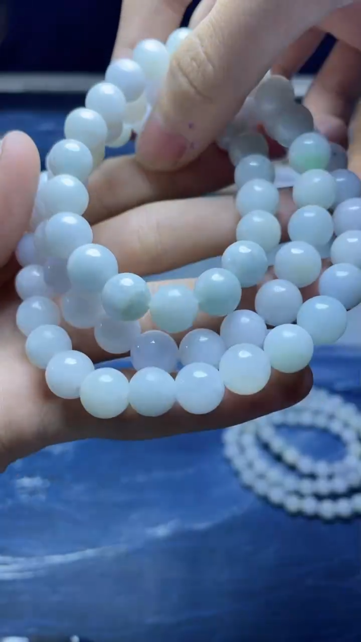 【闪购商品】定制翡翠未镶嵌珠串