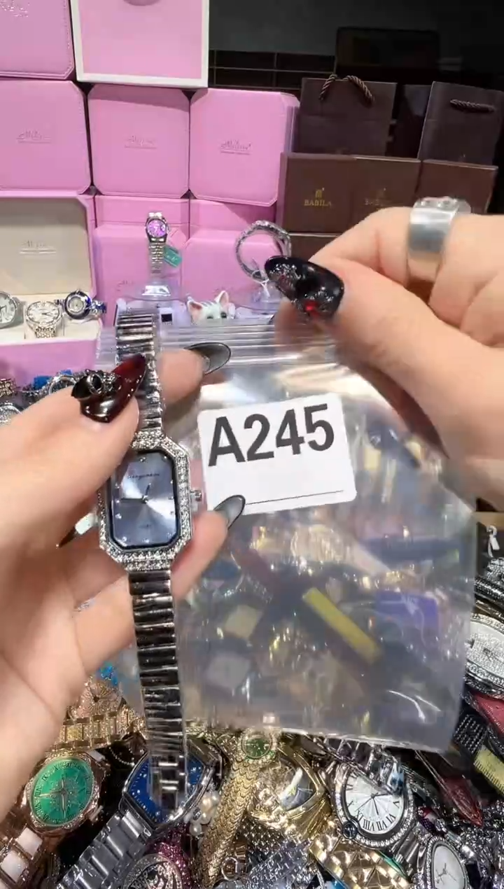 石英机芯不锈钢不锈钢直播定闪专用