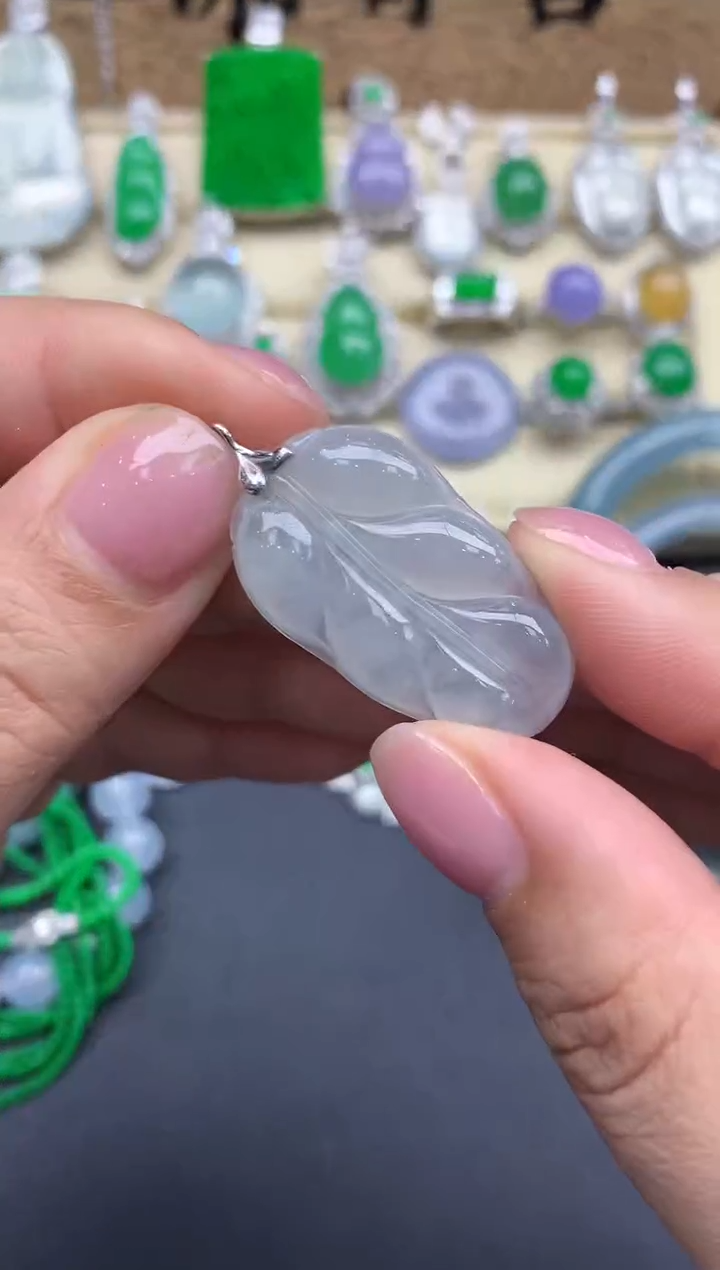 【闪购商品】翡翠颈饰18K金镶嵌38-中国好珍宝