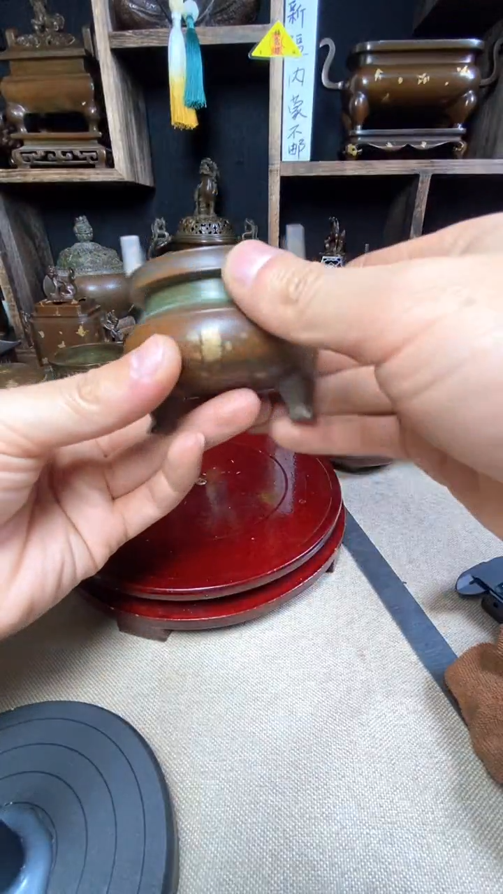 【闪购商品】纯铜 精品铜 摆件熏香炉/摆件