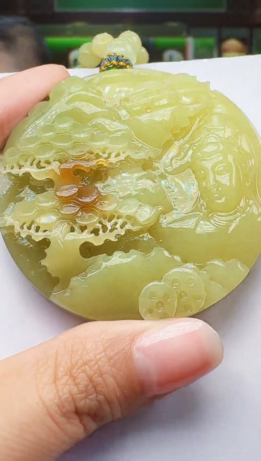 定制和田玉玉见匠心甄选天然和田玉（拍一发一）