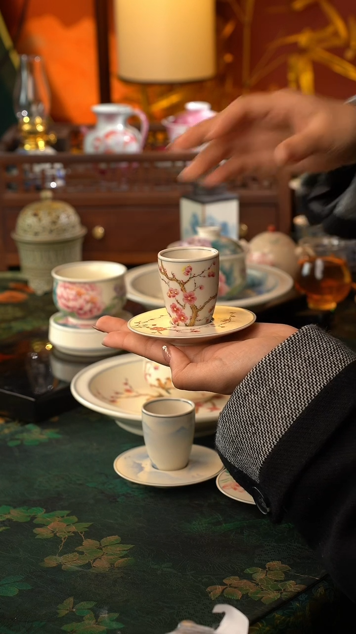 【闪购商品】初六好物分享@@喜上眉梢杯碟