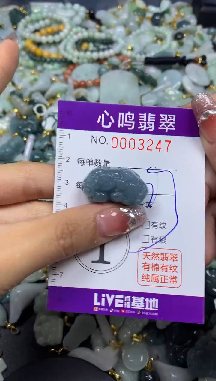 【闪购商品】翡翠颈饰未镶嵌闪购003247