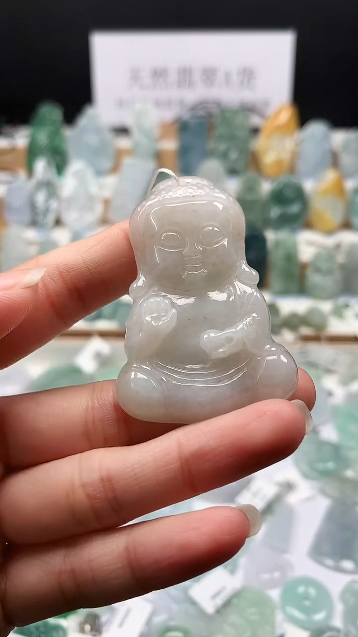 吊坠(不含链)未镶嵌翡翠57宝宝佛