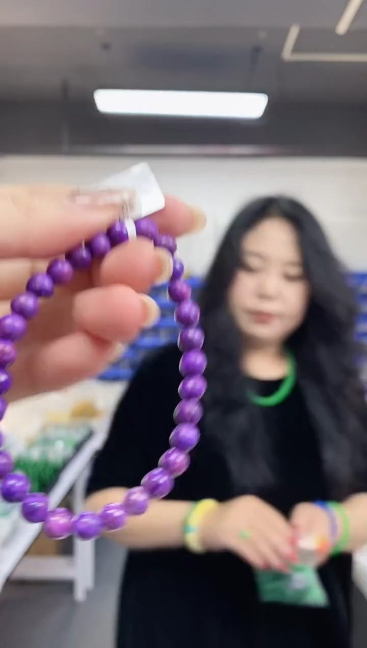 【闪购商品】苏纪石（舒俱来）手串未镶嵌多样性发其一颜色微差