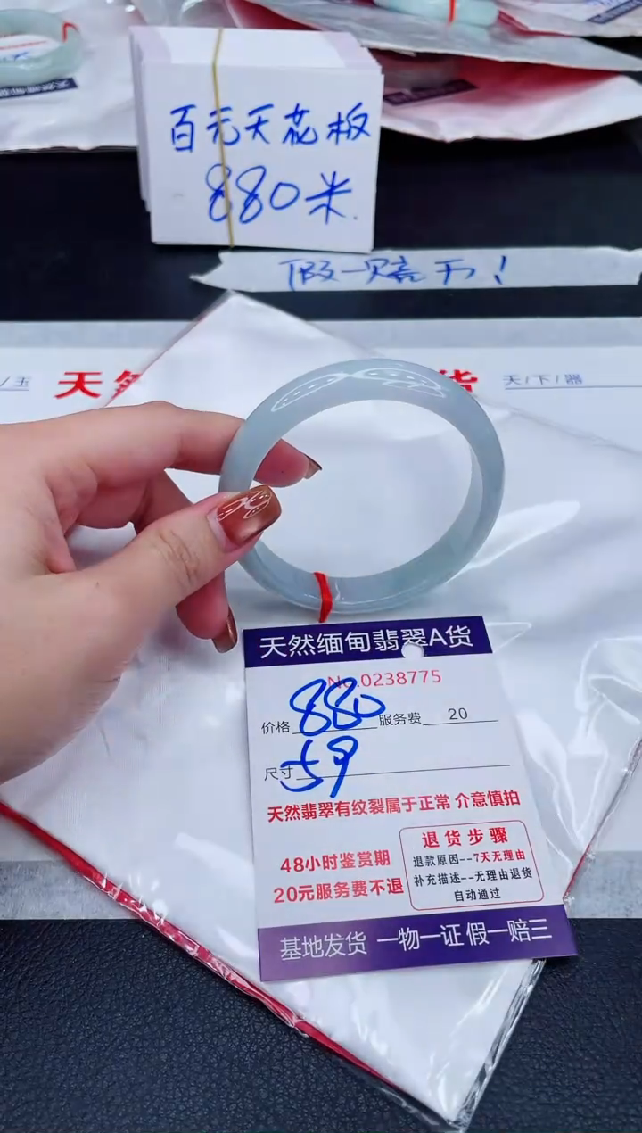 未镶嵌手镯翡翠880.00