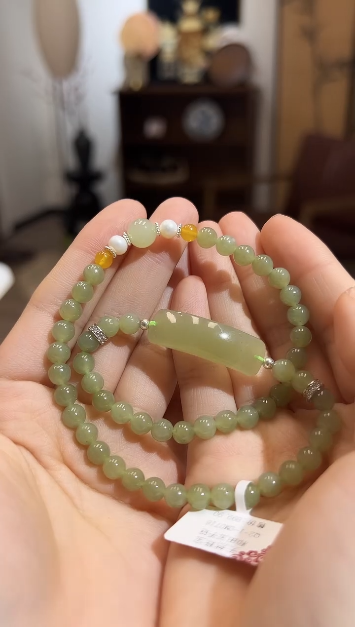 【闪购商品】和田玉手串未镶嵌ZZ0410和田玉手链