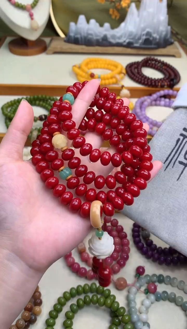 【闪购商品】白玉菩提手串红菩提