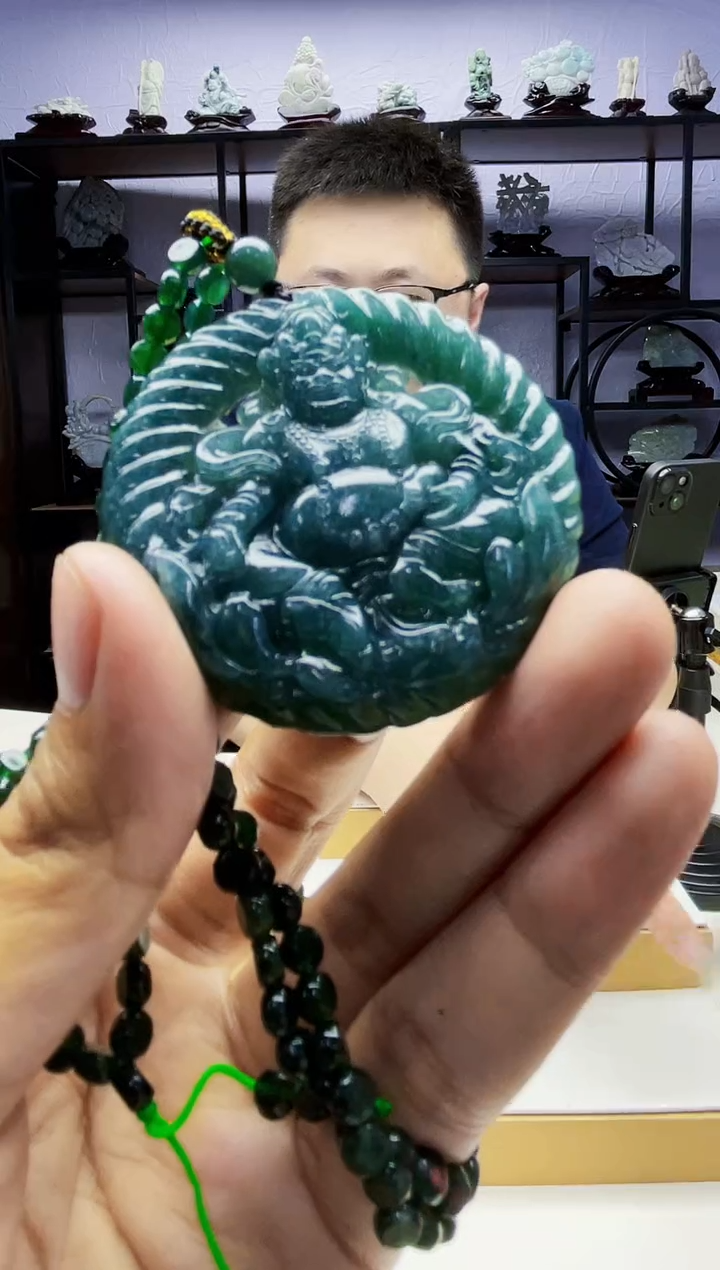 【闪购商品】定制翡翠未镶嵌毛货01210048多样性发一