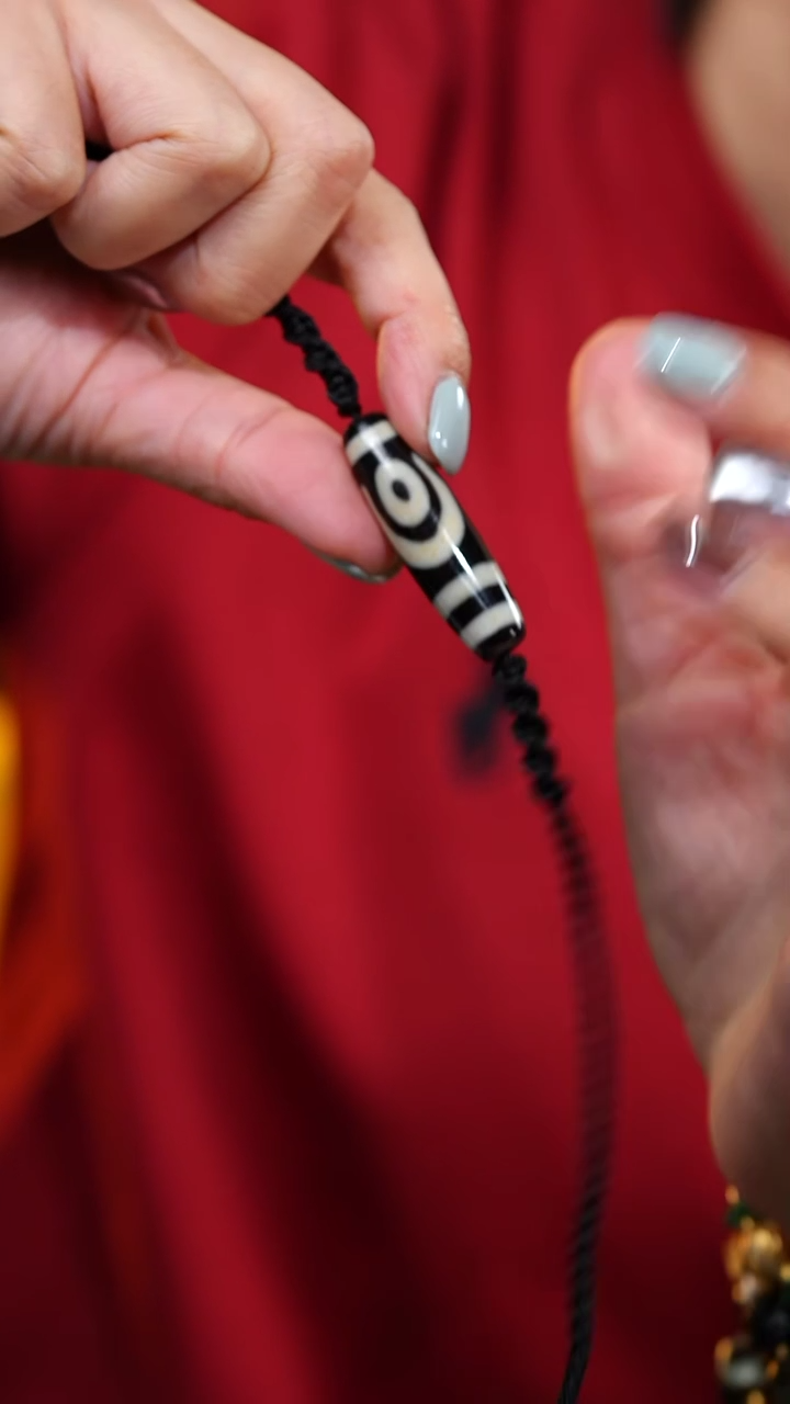 玛瑙/玉髓颈饰未镶嵌S54204多样性发一二眼项链