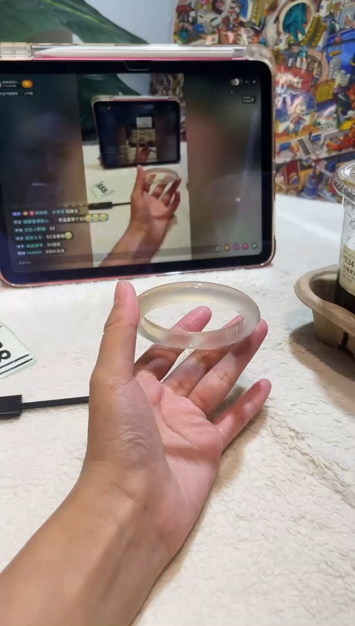 玛瑙/玉髓手镯未镶嵌56.3鉴赏期48小时