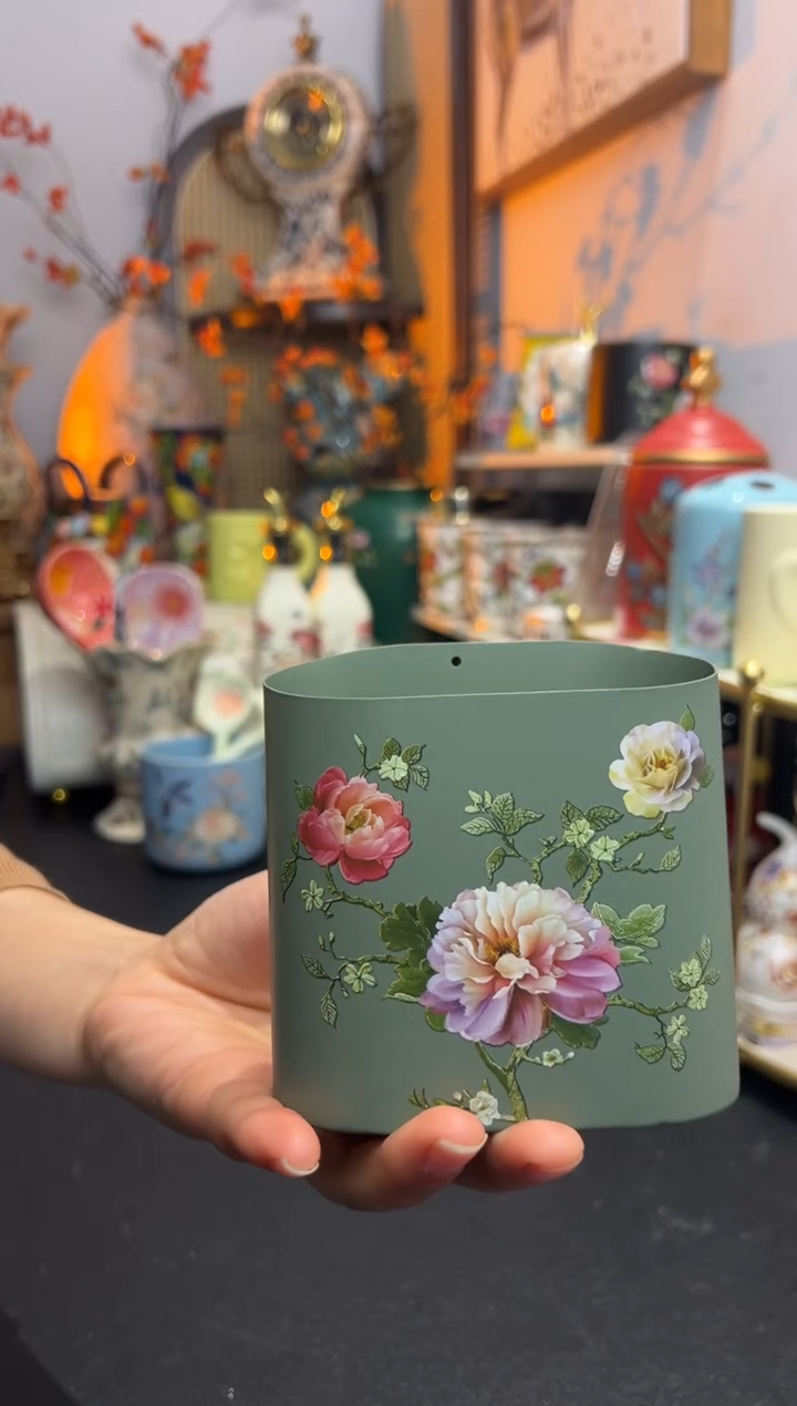 外贸陶瓷家居百货-磁吸收纳盒