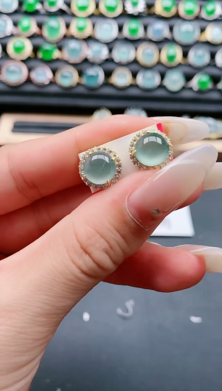 【闪购商品】翡翠戒指银S925镶嵌1111111